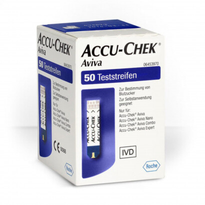 Accu-chek testni lističi Aviva