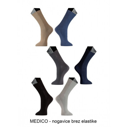 Nogavice brez elastike MEDICO