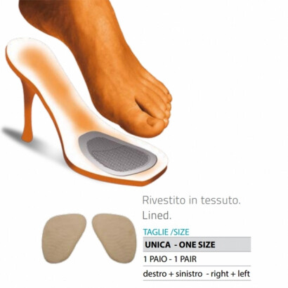 Mini cuscinetti invisibili foderati